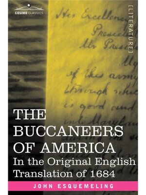 cover image of THE BUCCANEERS OF AMERICA